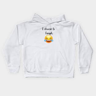 laugh design Kids Hoodie